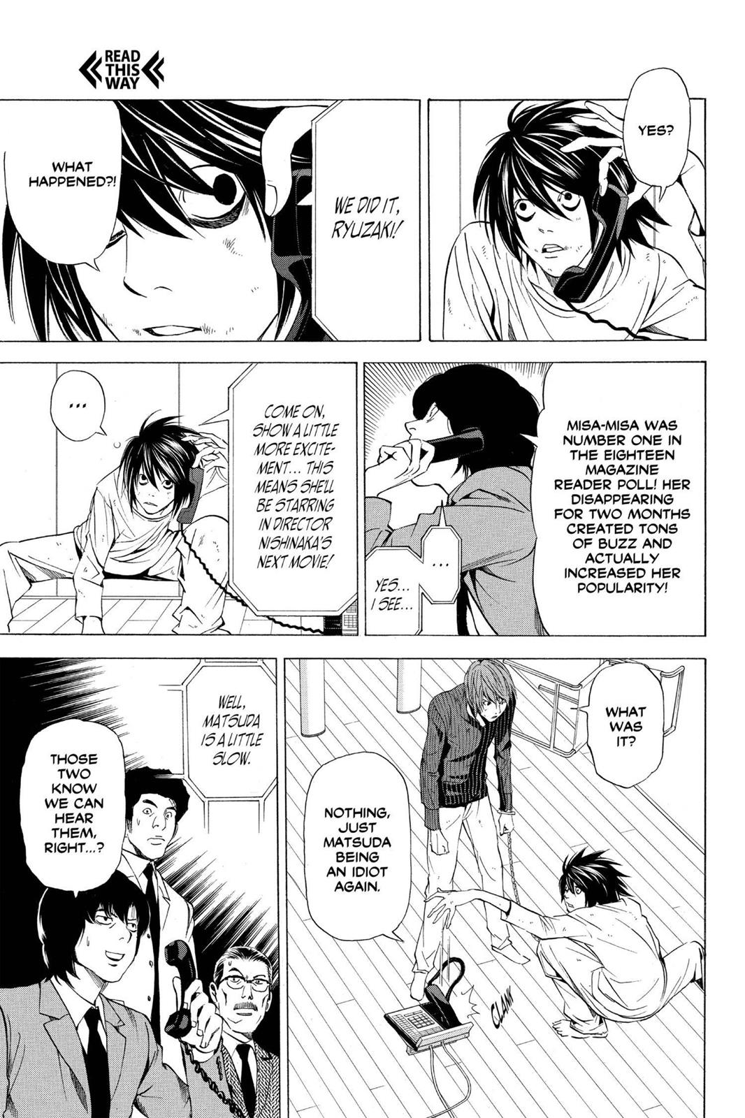 Death Note Chapter 38 - Page 17