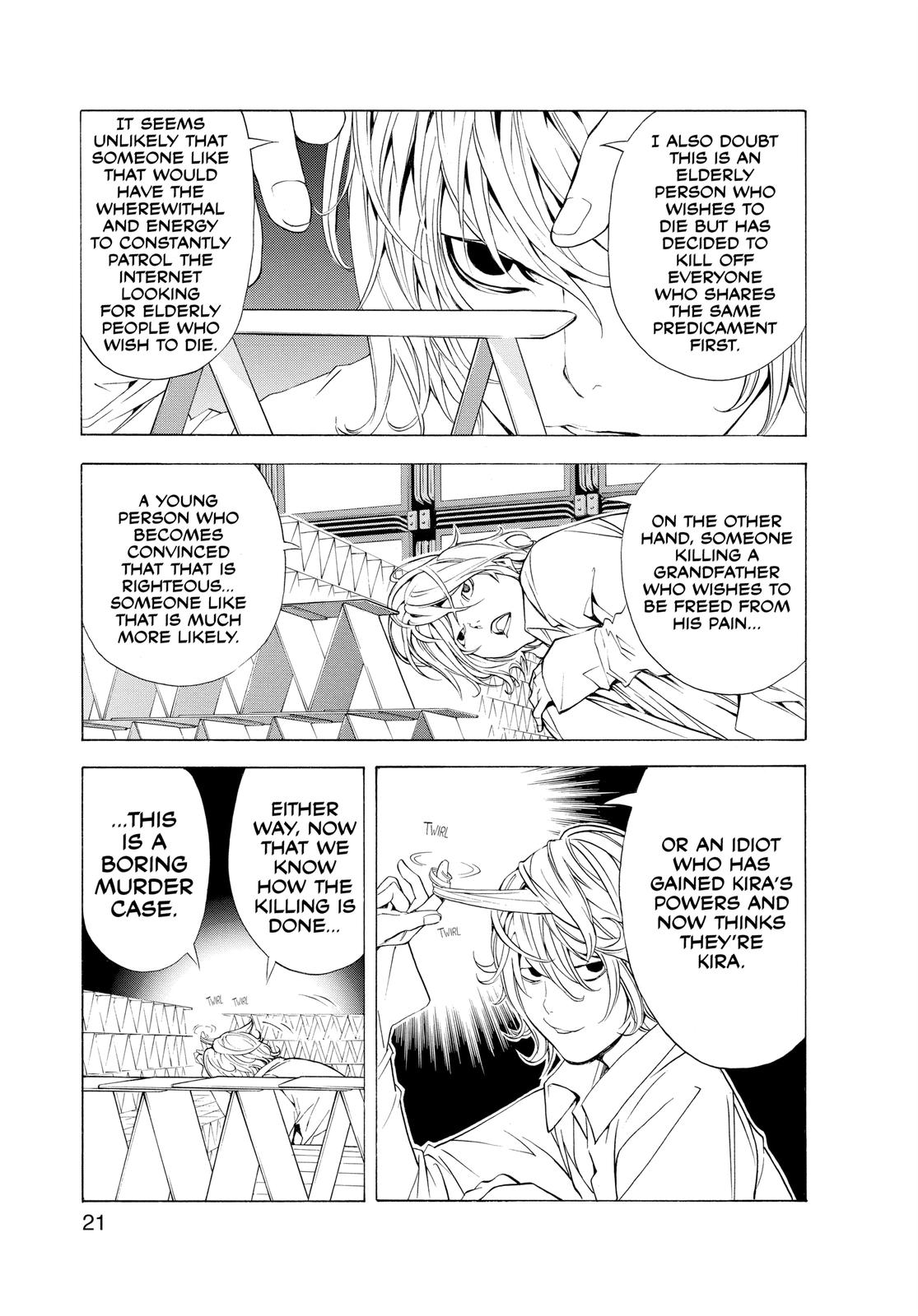 Death Note Chapter 108.1 - Page 22