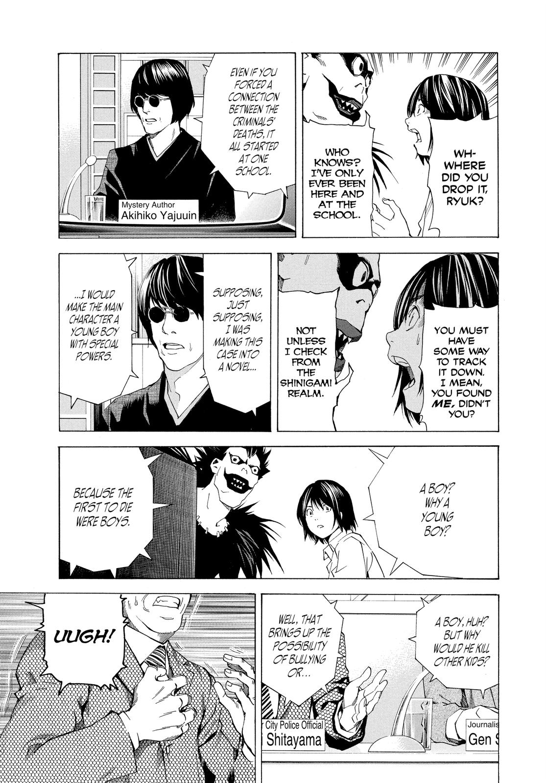 Death Note Chapter 108.4 - Page 37