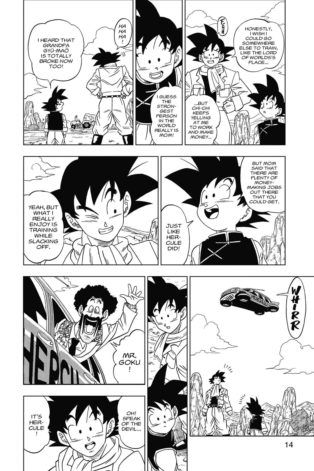 Dragon Ball Super Chapter 1 - Page 14