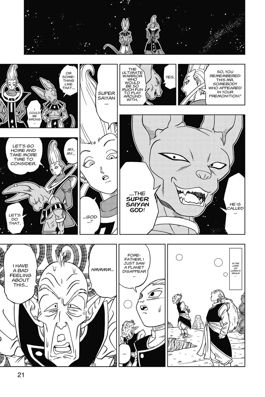 Dragon Ball Super Chapter 1 - Page 21