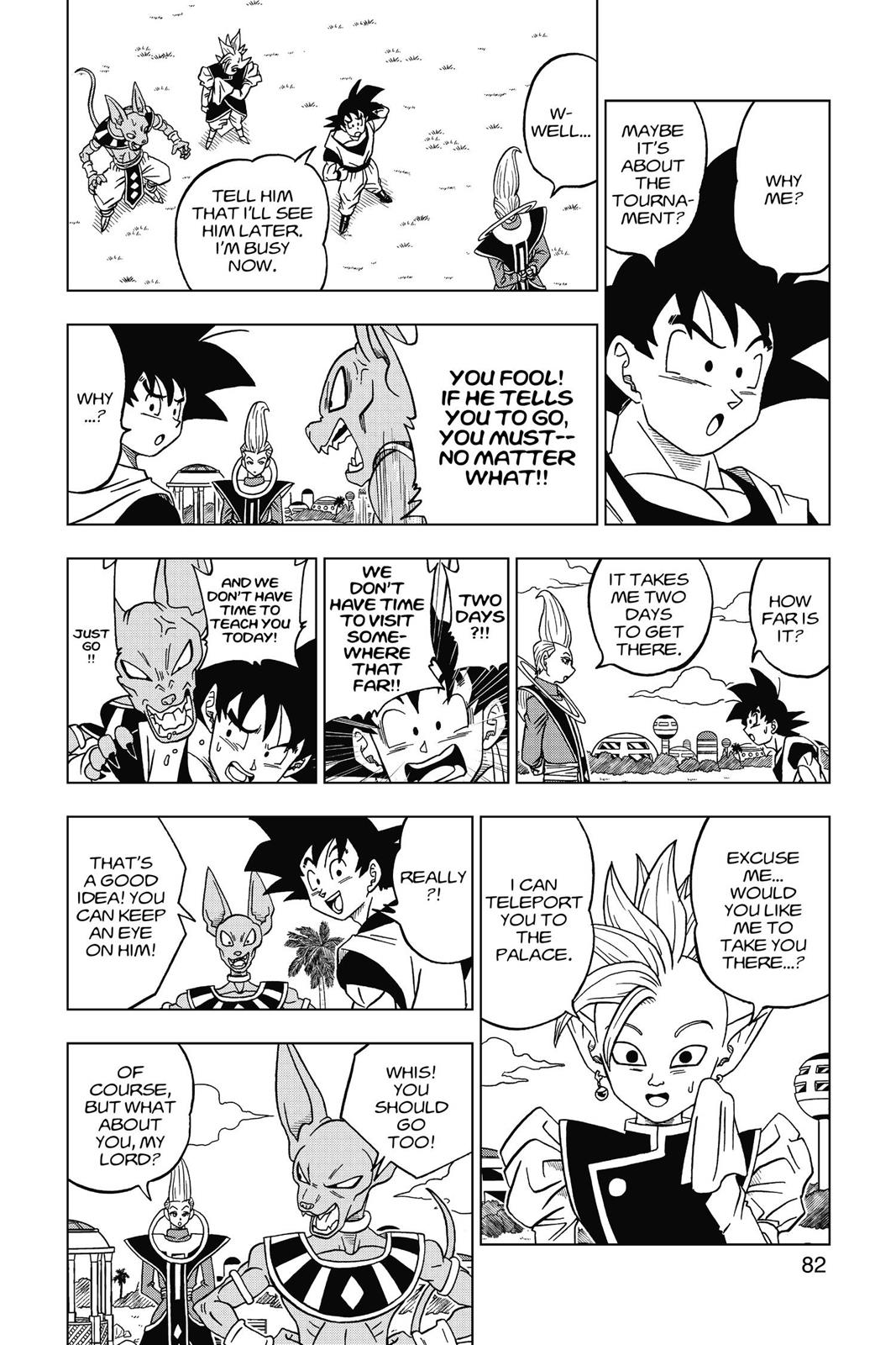 Dragon Ball Super Chapter 17 - Page 36