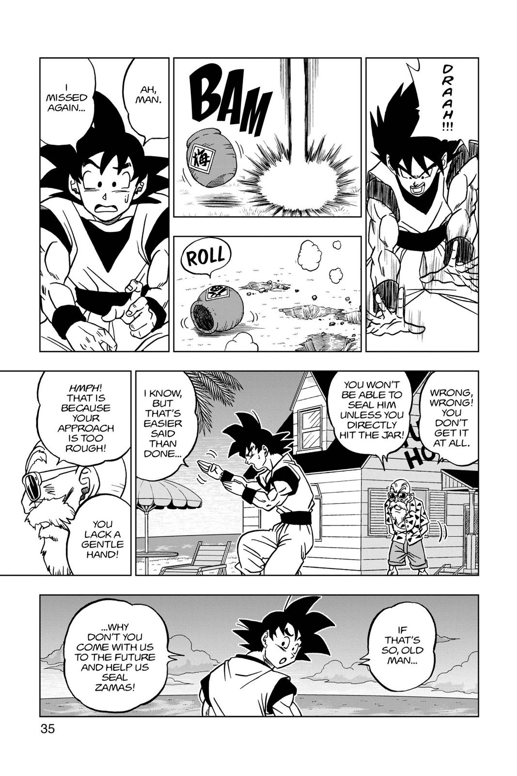 Dragon Ball Super Chapter 21 - Page 36