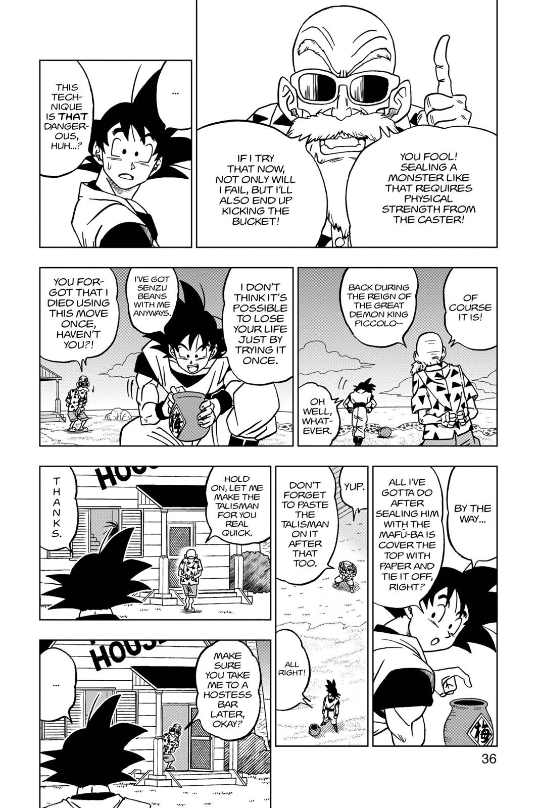 Dragon Ball Super Chapter 21 - Page 37