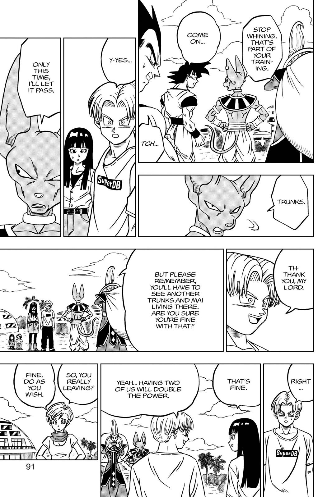 Dragon Ball Super Chapter 26 - Page 38