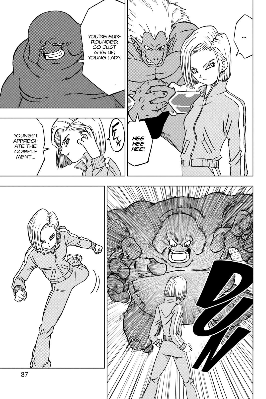 Dragon Ball Super Chapter 33 - Page 36