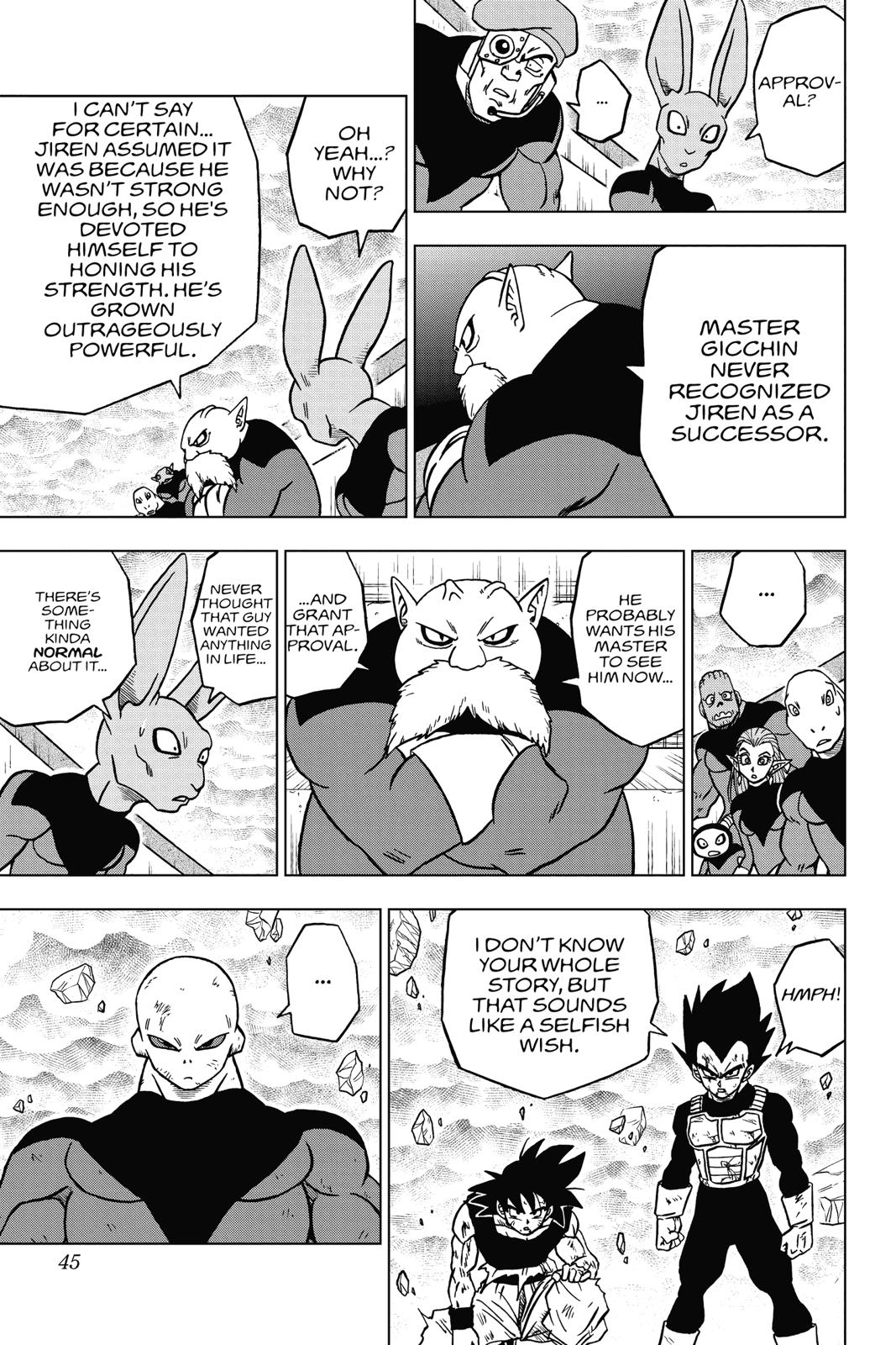 Dragon Ball Super Chapter 41 - Page 45