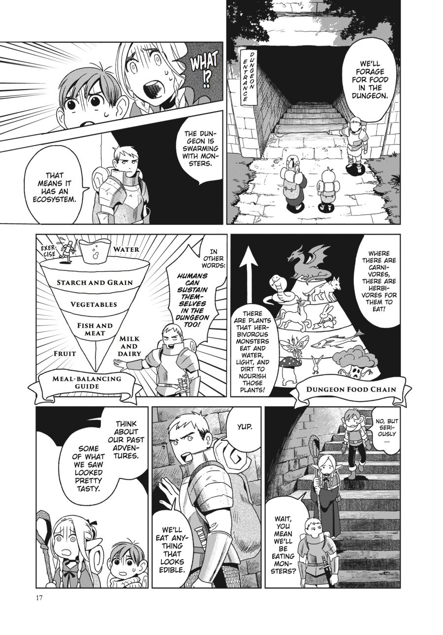 Delicious in Dungeon Chapter 1 - Page 17