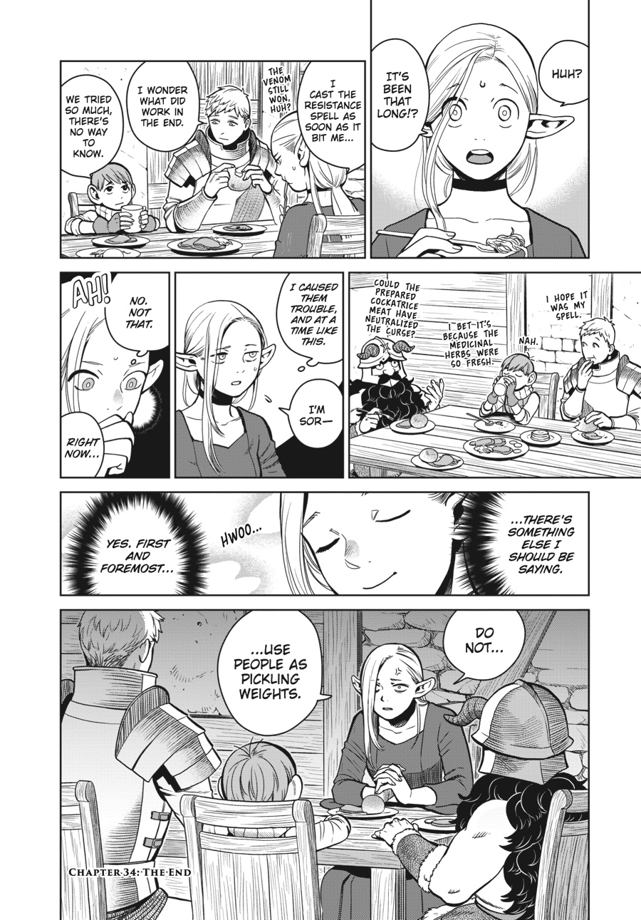 Delicious in Dungeon Chapter 34 - Page 32