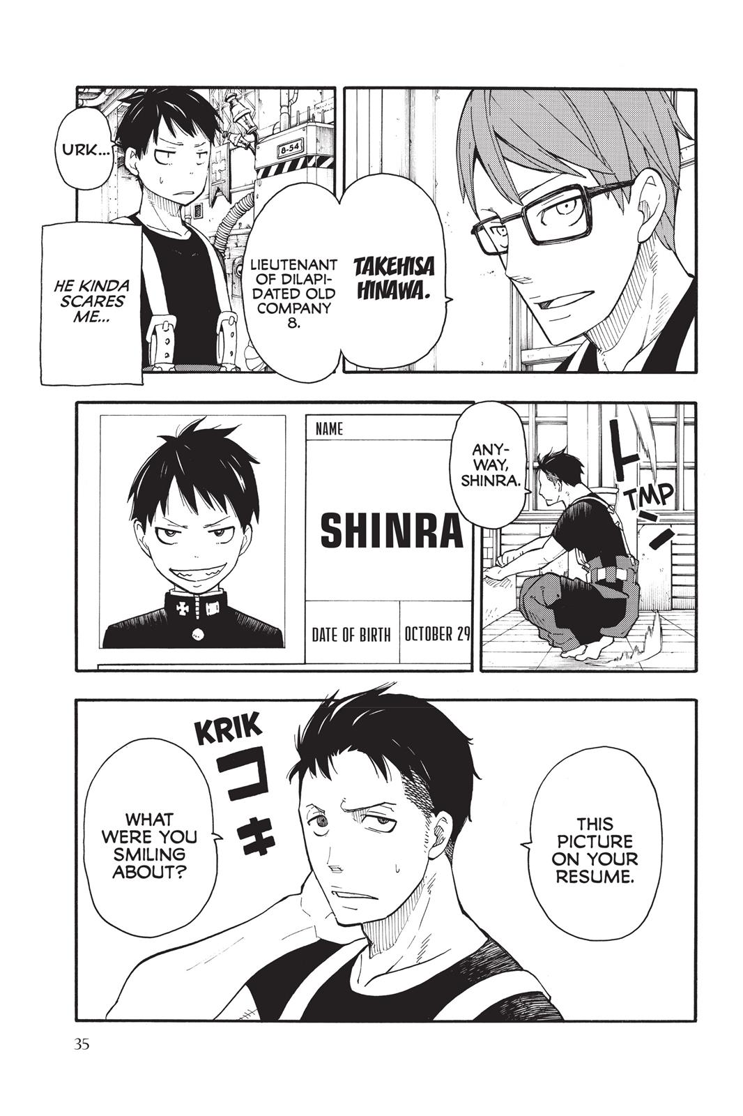 Fire Force Chapter 0 - Page 35