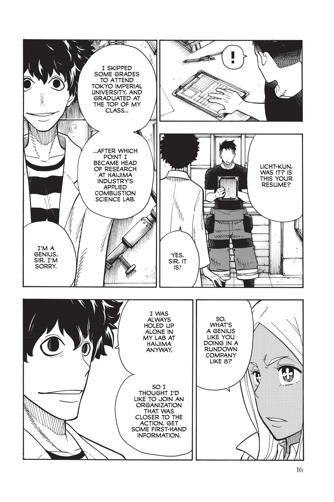 Fire Force Chapter 52 - Page 15