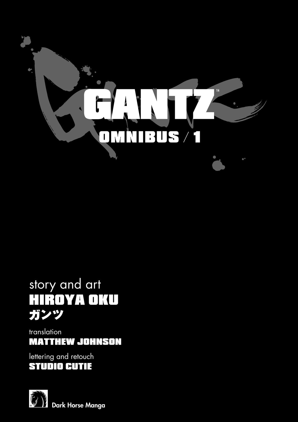 Gantz Chapter 1 - Page 4