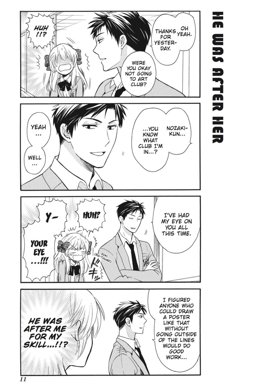 Monthly Girls' Nozaki-kun Chapter 1 - Page 12
