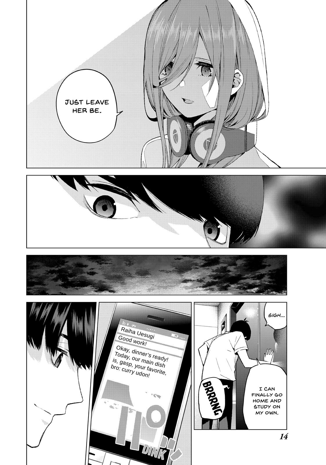 The Quintessential Quintuplets Chapter 6 - Page 14