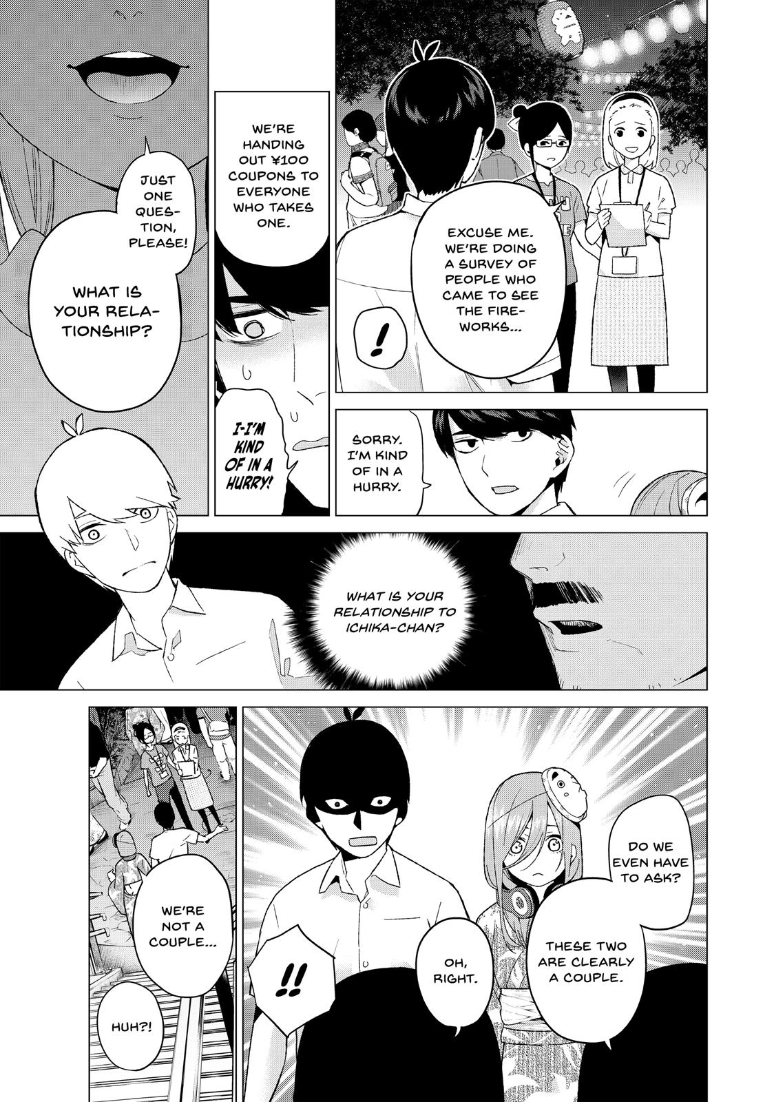 The Quintessential Quintuplets Chapter 9 - Page 13