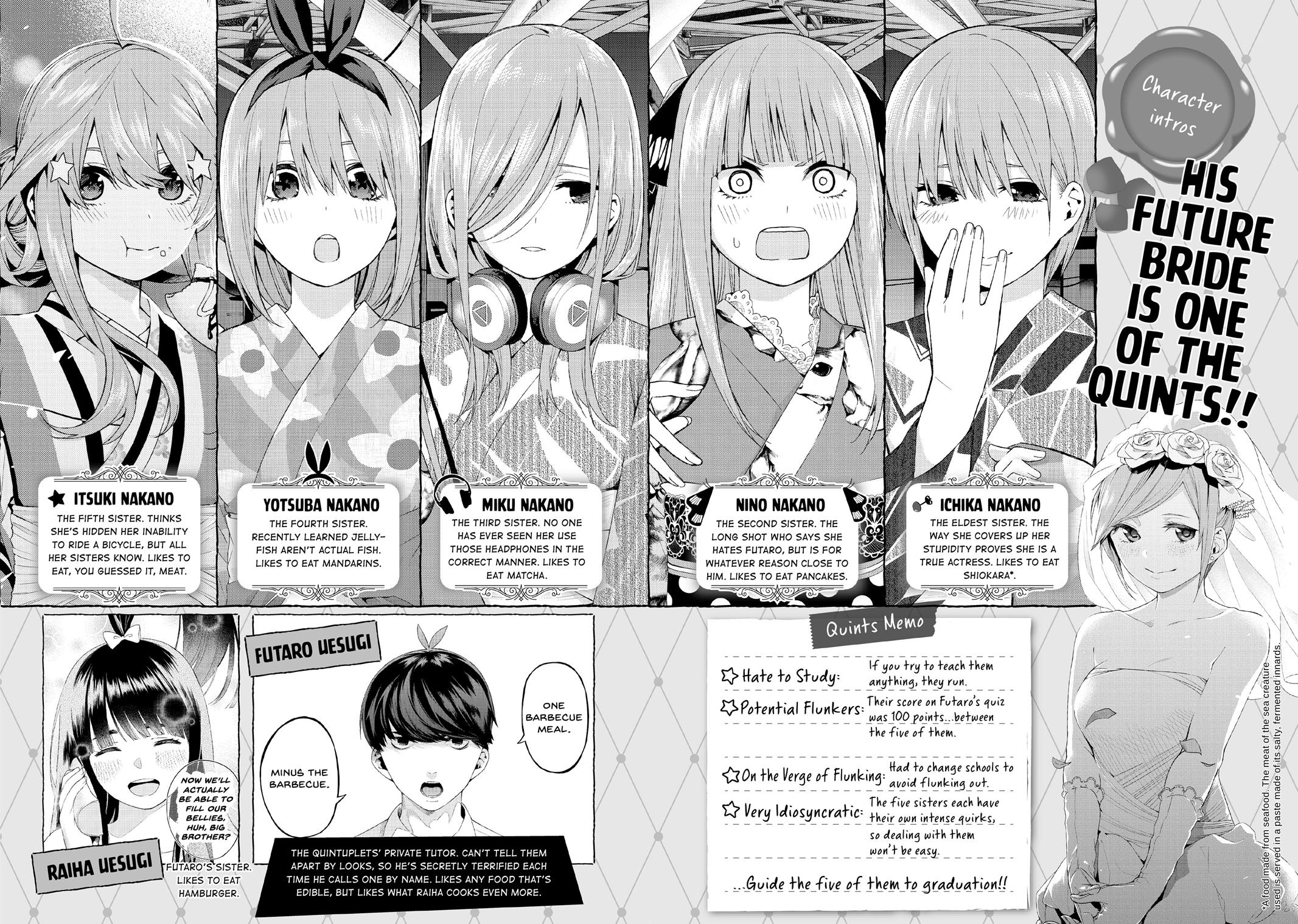 The Quintessential Quintuplets Chapter 15 - Page 3