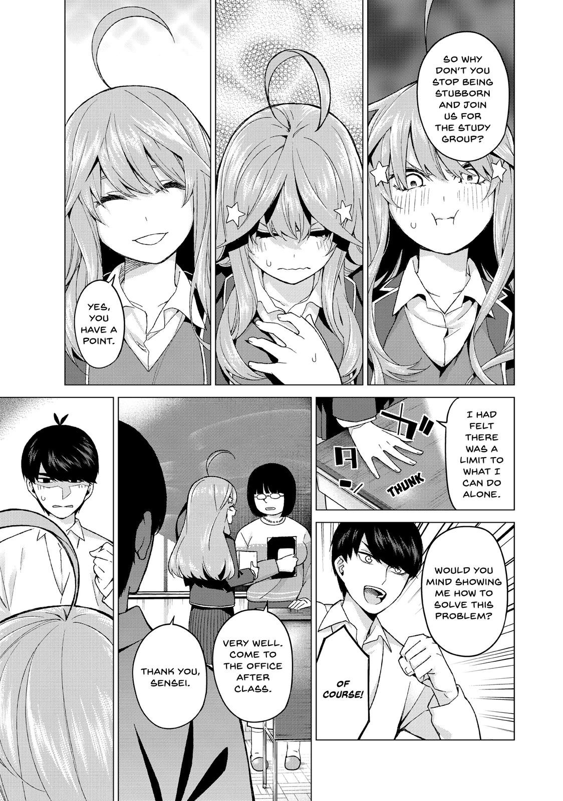 The Quintessential Quintuplets Chapter 15 - Page 9