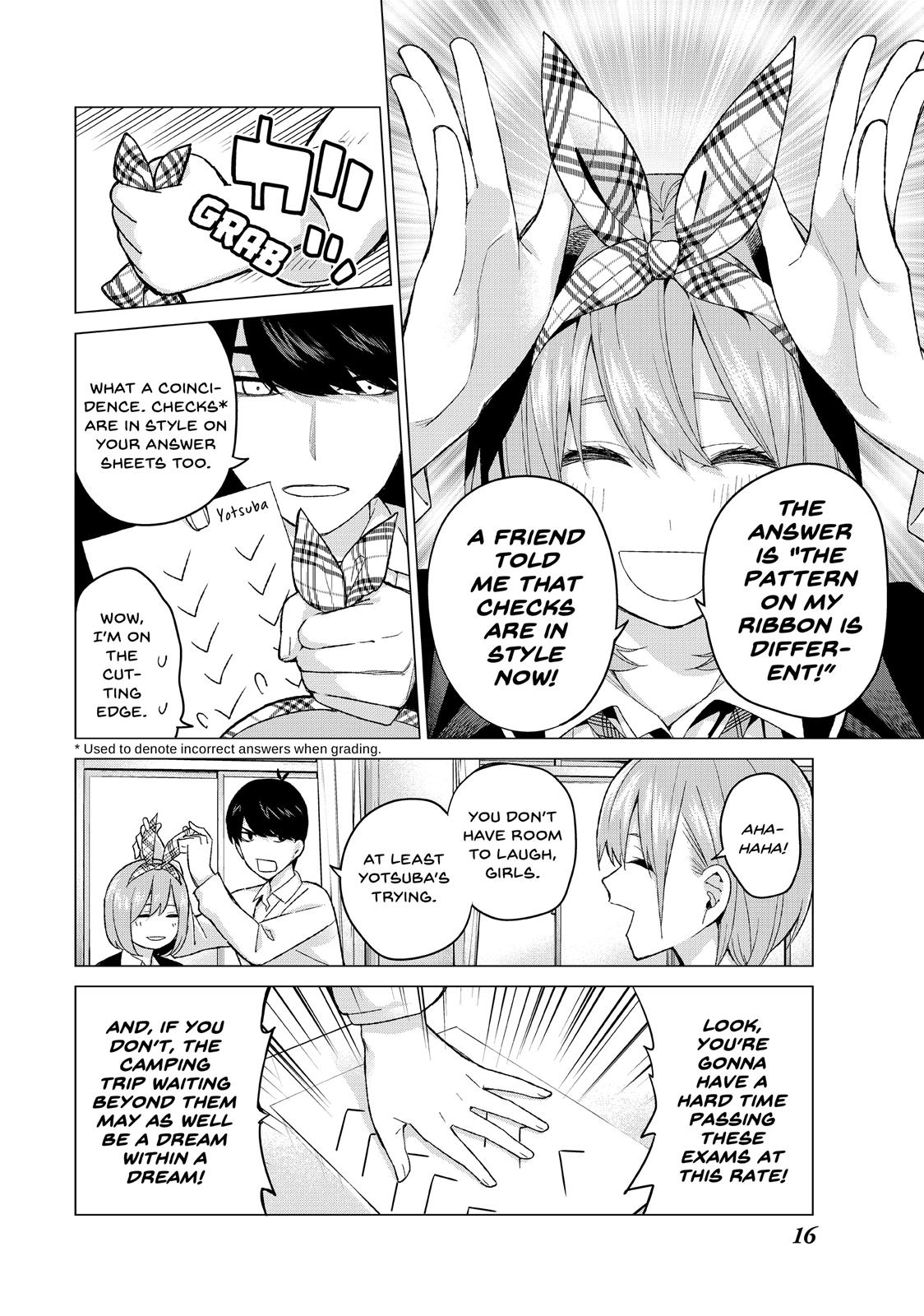 The Quintessential Quintuplets Chapter 15 - Page 16