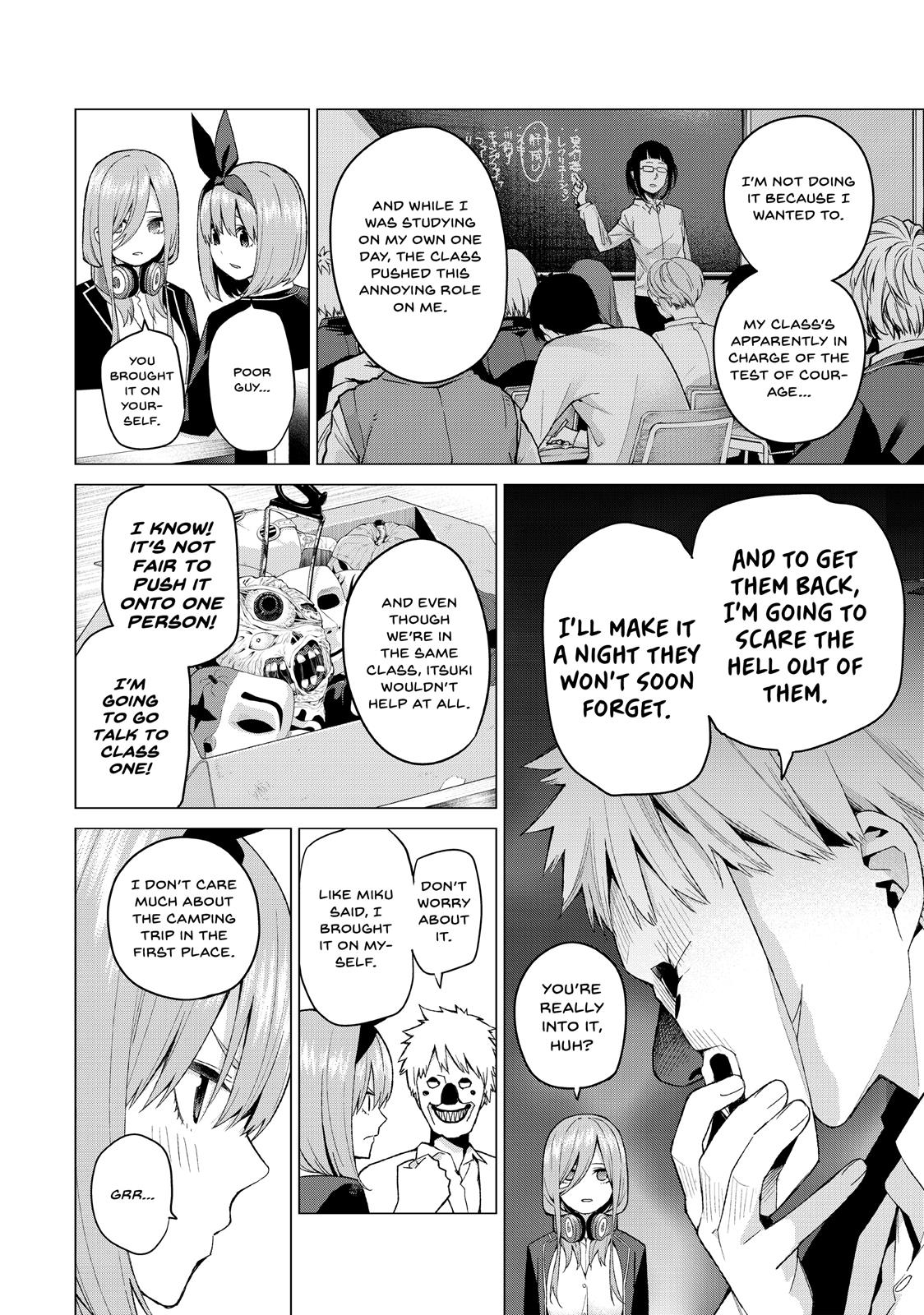 The Quintessential Quintuplets Chapter 22 - Page 4