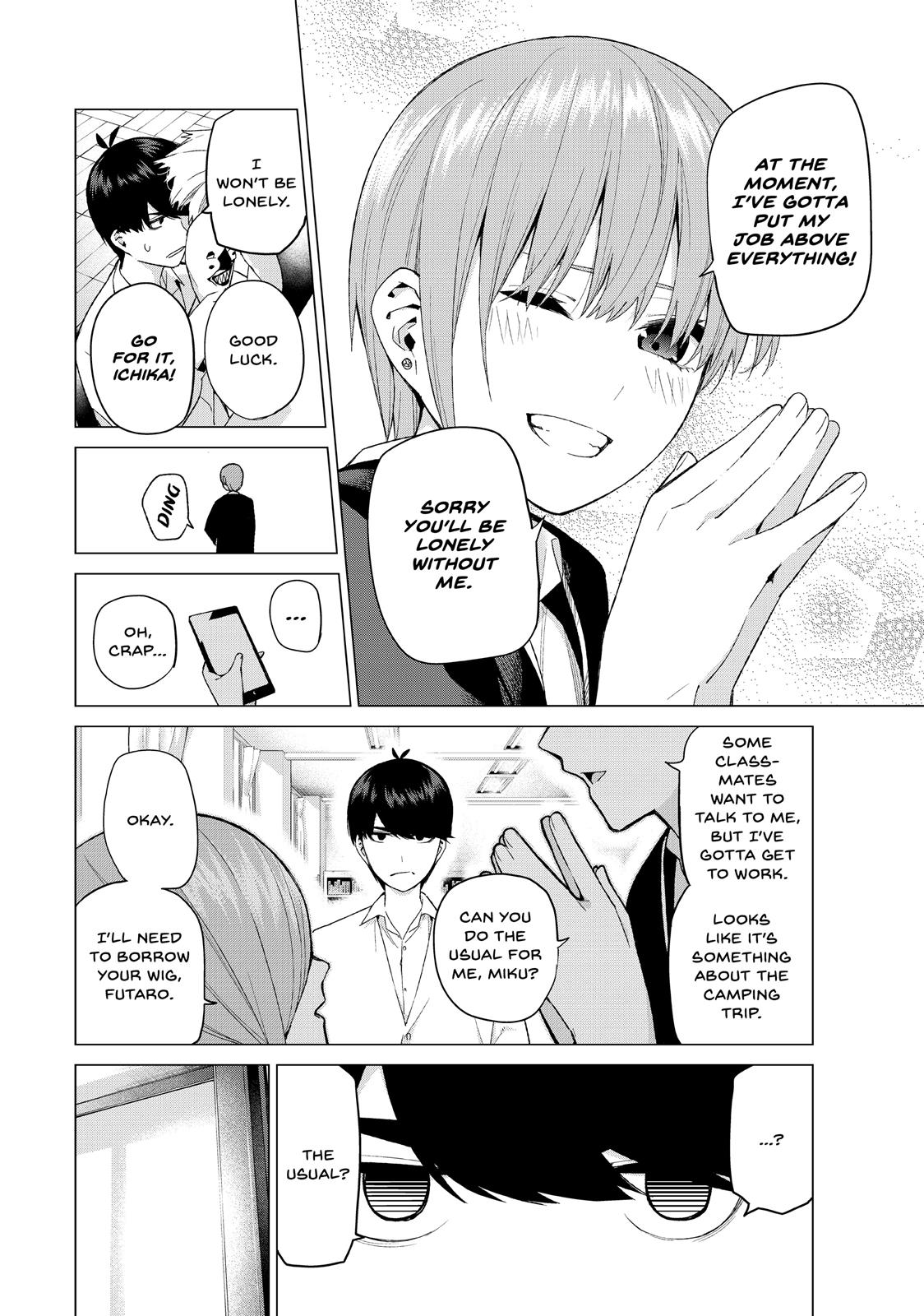 The Quintessential Quintuplets Chapter 22 - Page 8