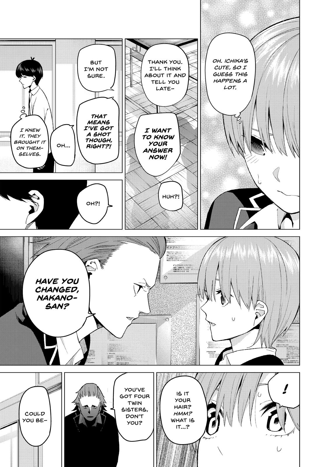 The Quintessential Quintuplets Chapter 22 - Page 11