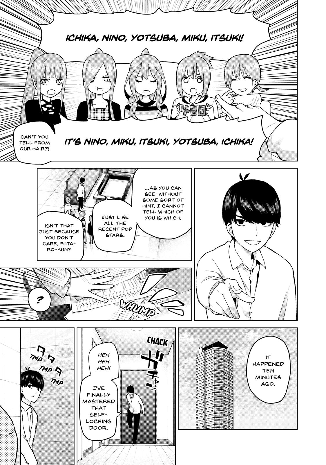 The Quintessential Quintuplets Chapter 35 - Page 3