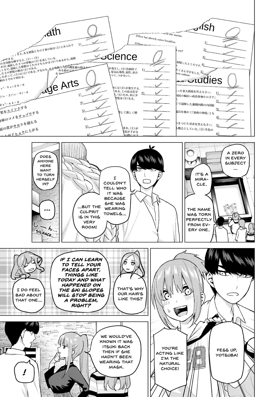 The Quintessential Quintuplets Chapter 35 - Page 5
