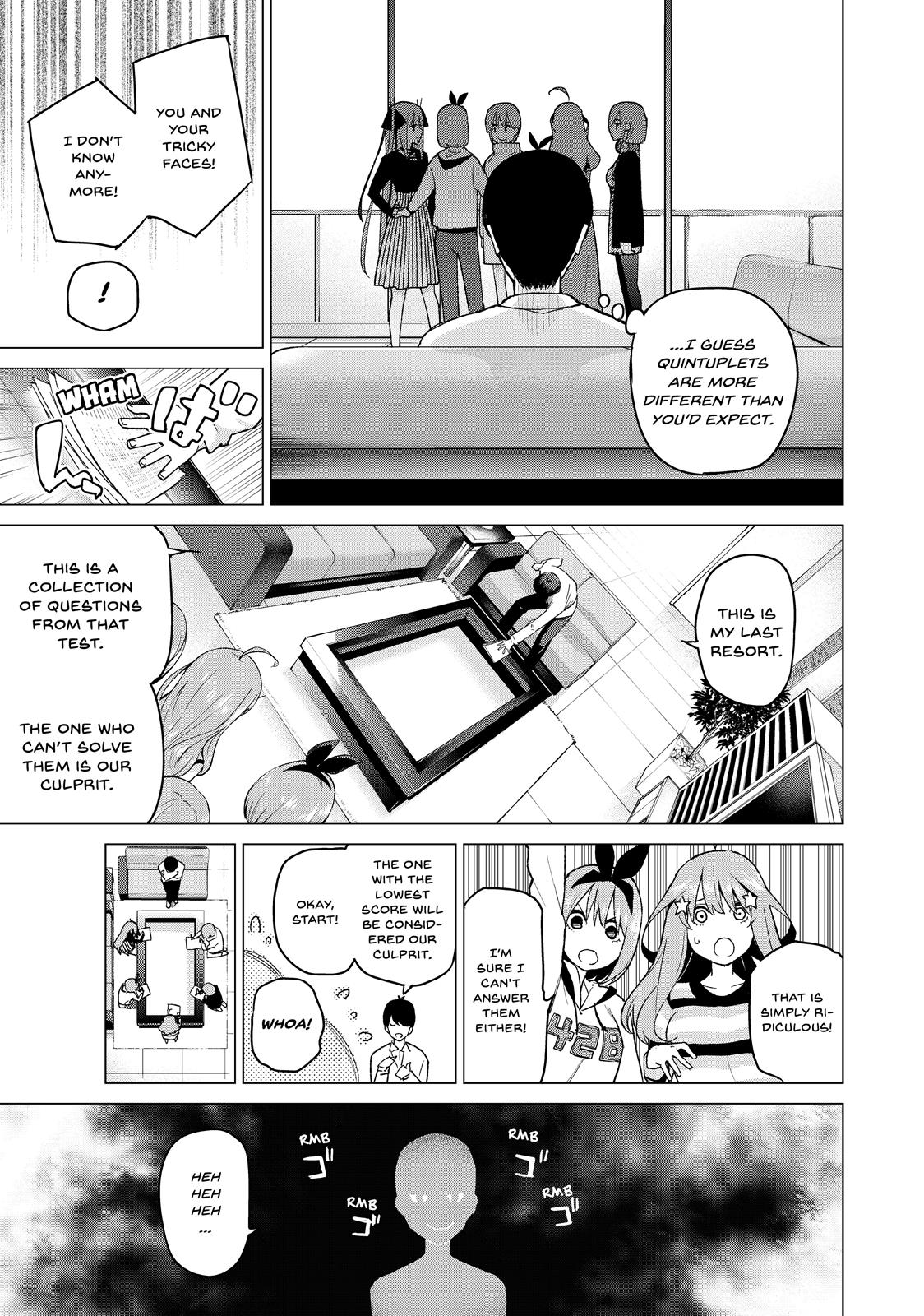 The Quintessential Quintuplets Chapter 35 - Page 11