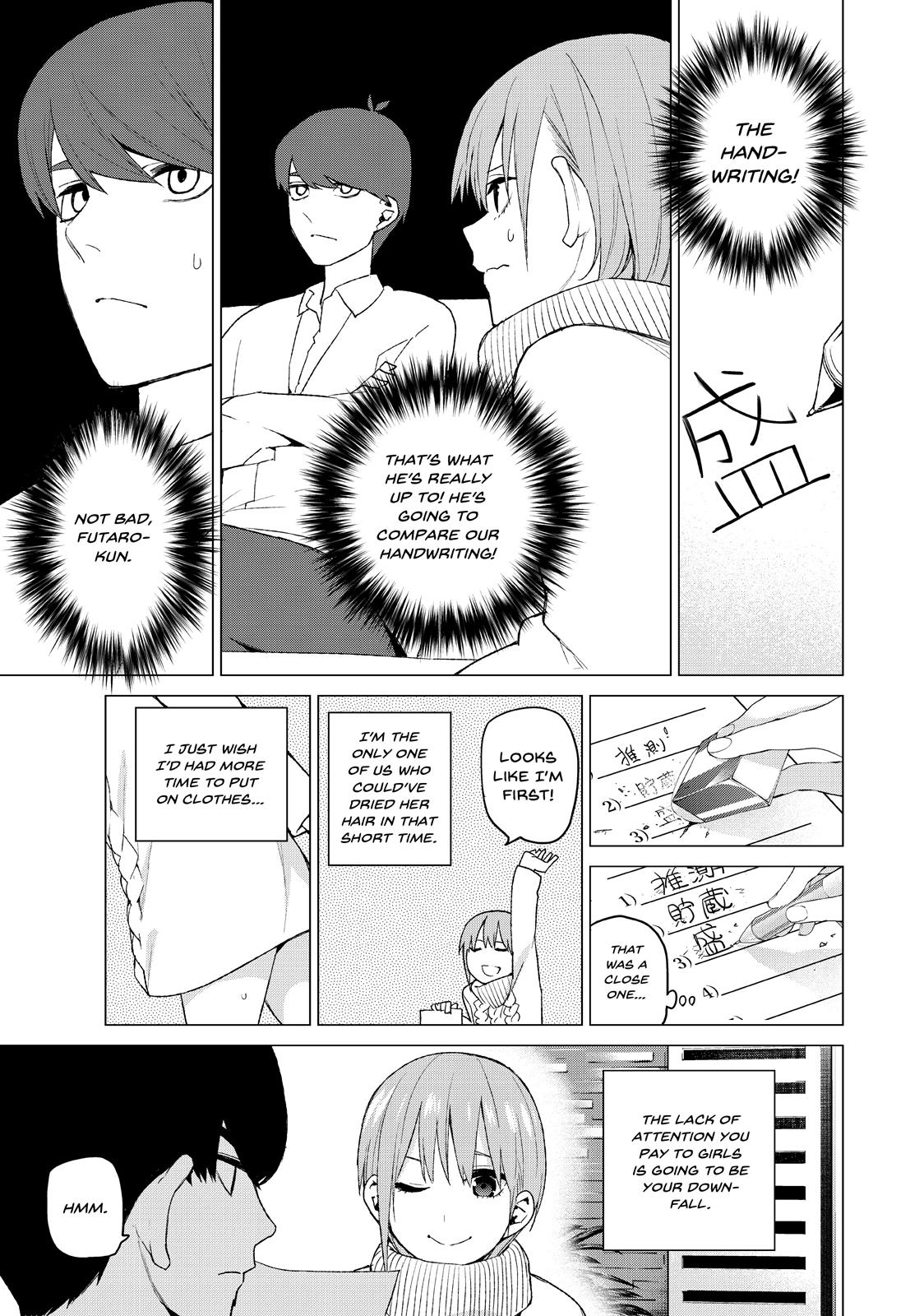 The Quintessential Quintuplets Chapter 35 - Page 13