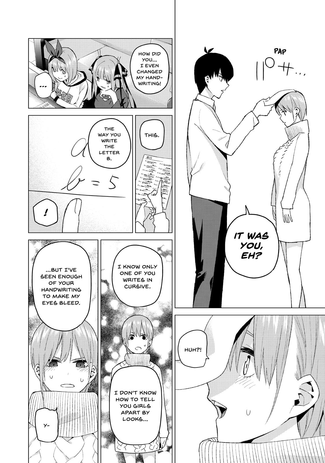 The Quintessential Quintuplets Chapter 35 - Page 14