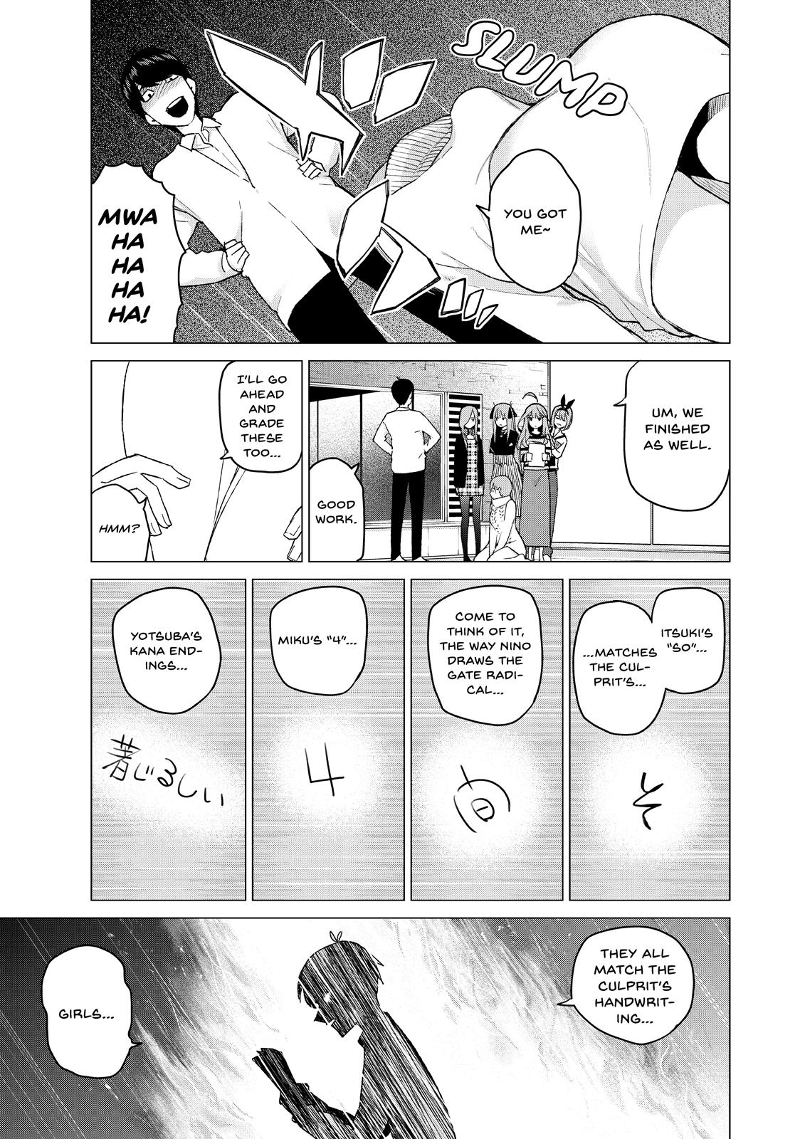 The Quintessential Quintuplets Chapter 35 - Page 15