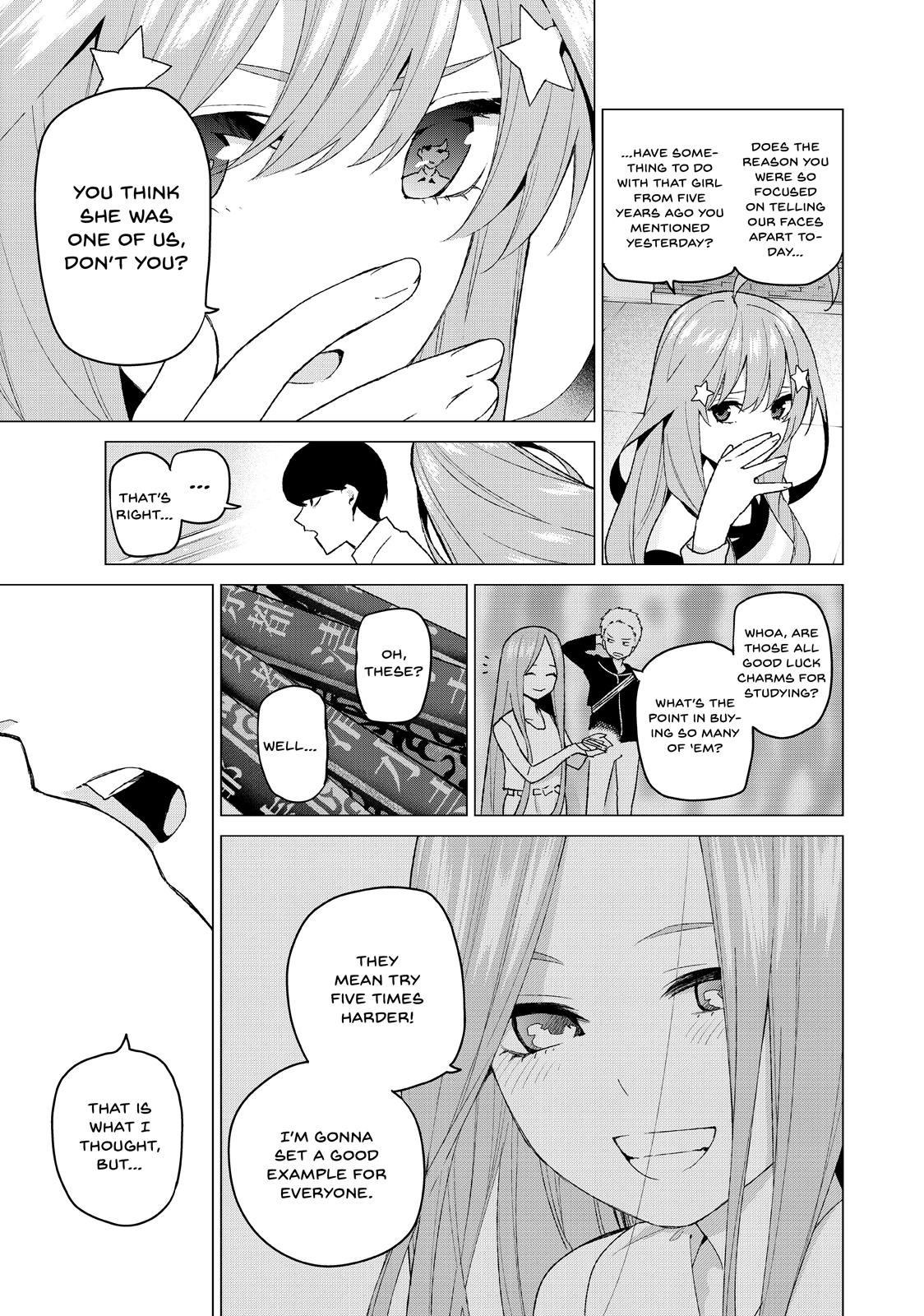 The Quintessential Quintuplets Chapter 35 - Page 17