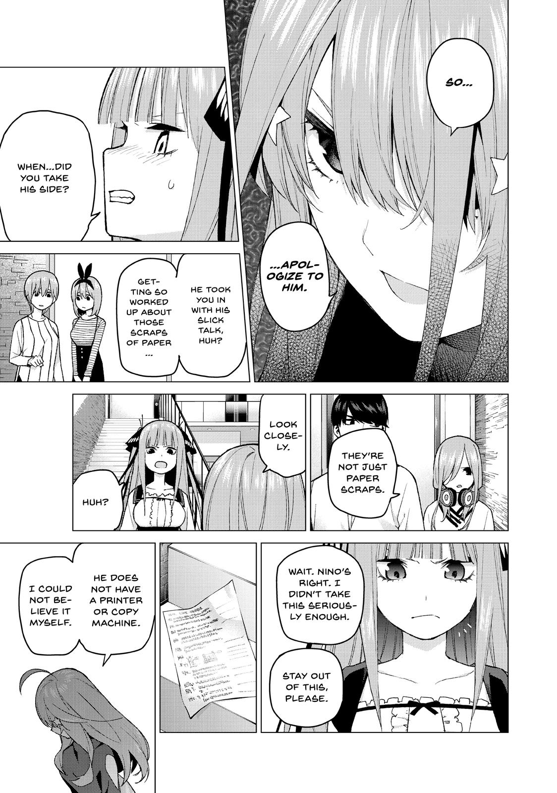 The Quintessential Quintuplets Chapter 40 - Page 3
