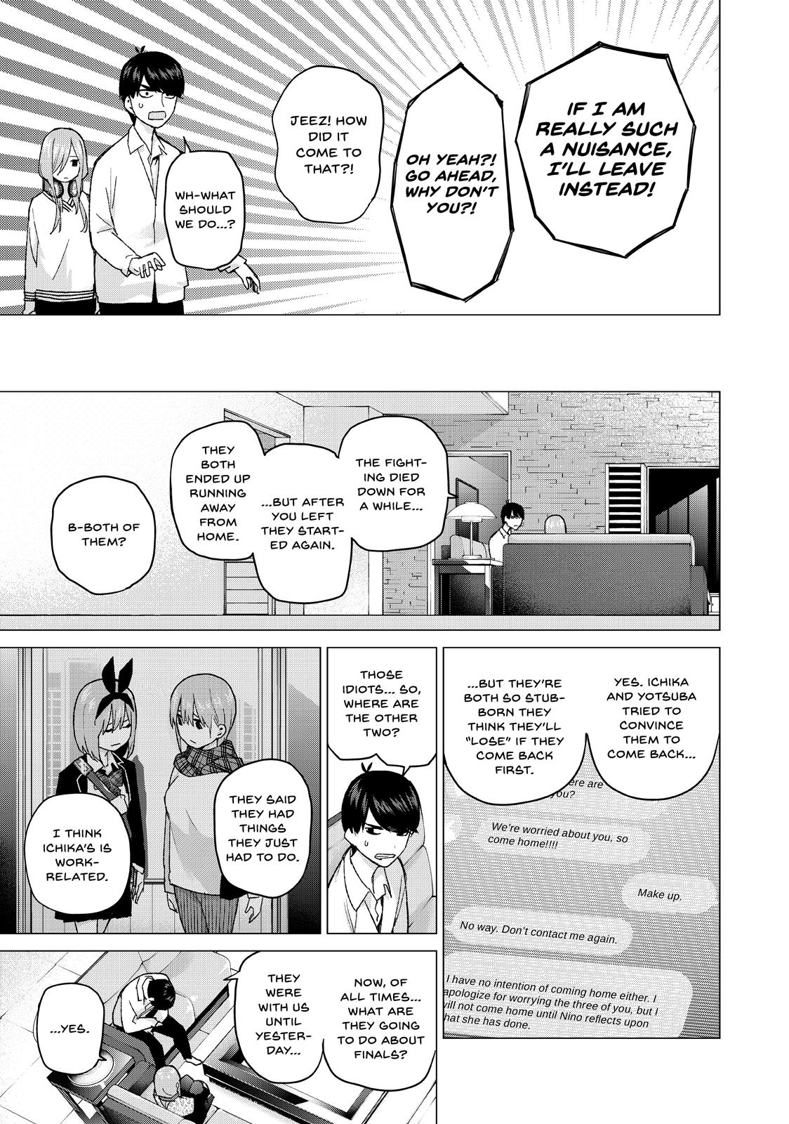 The Quintessential Quintuplets Chapter 40 - Page 7