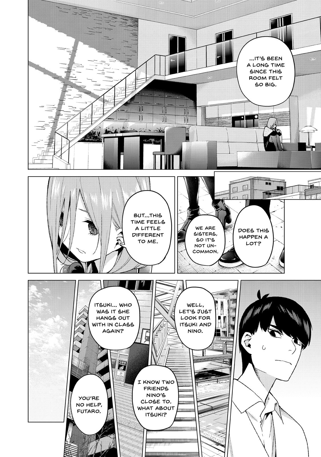 The Quintessential Quintuplets Chapter 40 - Page 8