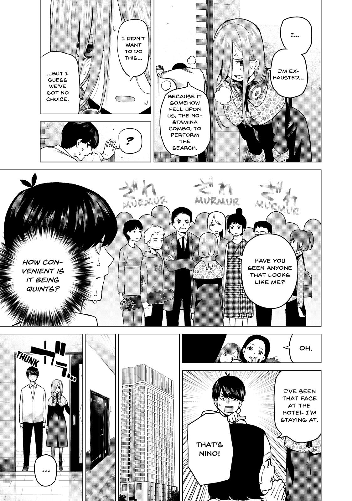 The Quintessential Quintuplets Chapter 40 - Page 9
