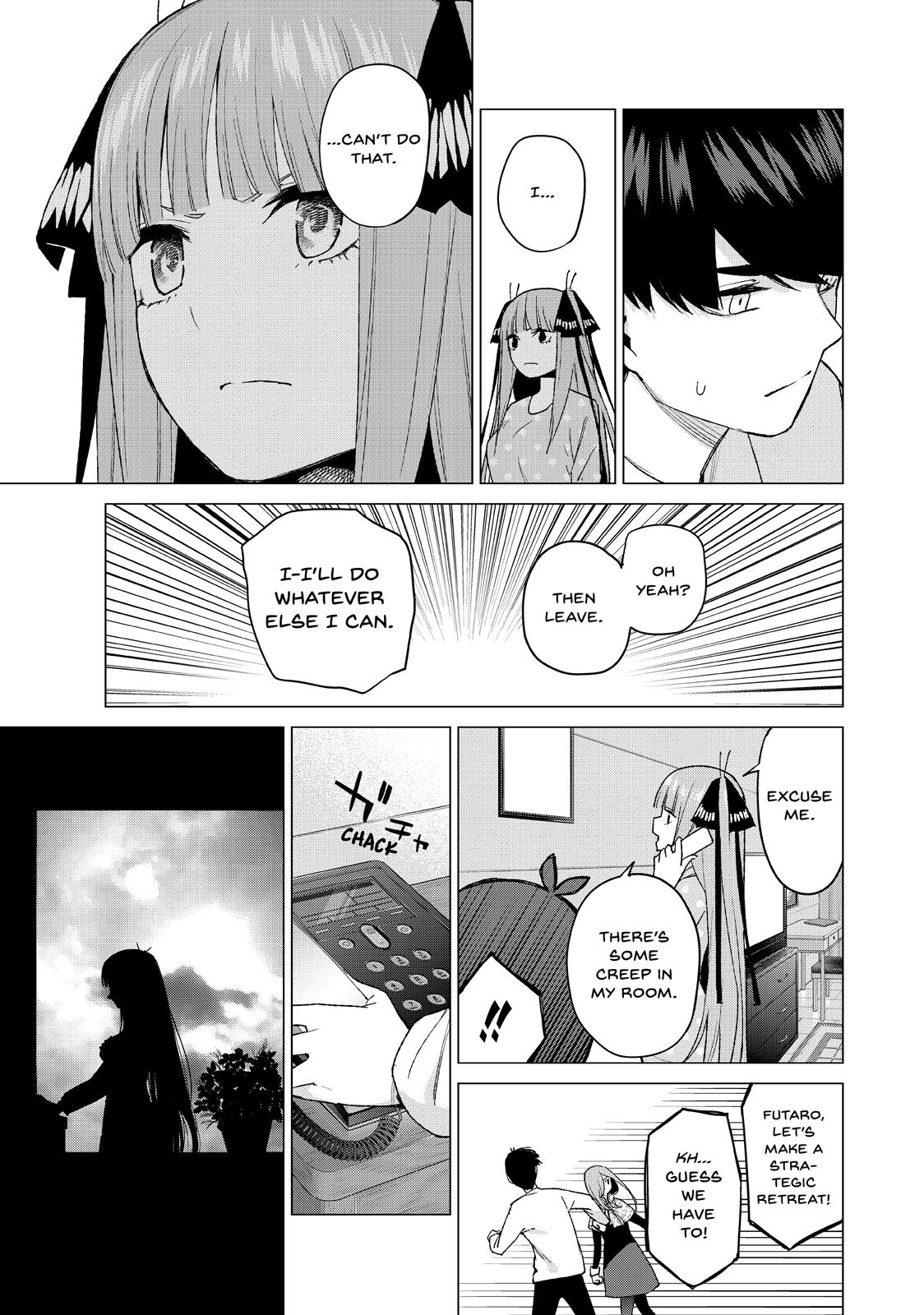 The Quintessential Quintuplets Chapter 40 - Page 13