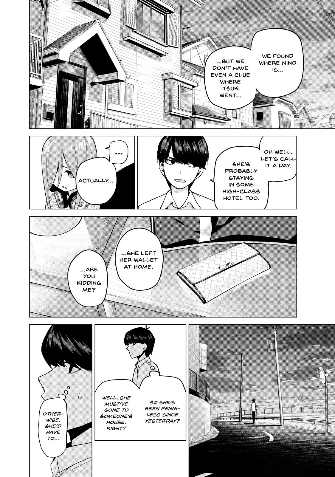 The Quintessential Quintuplets Chapter 40 - Page 14
