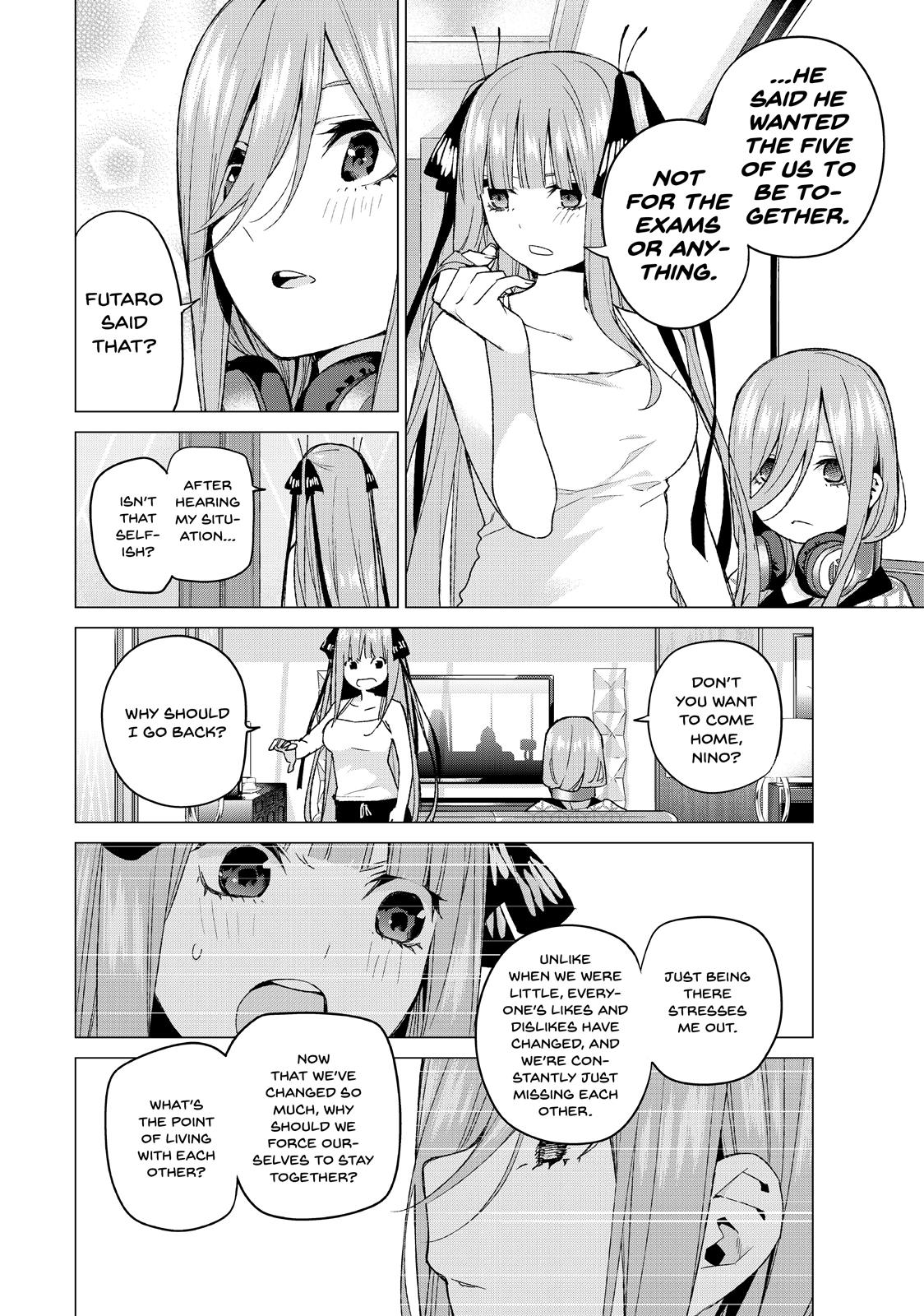 The Quintessential Quintuplets Chapter 46 - Page 8