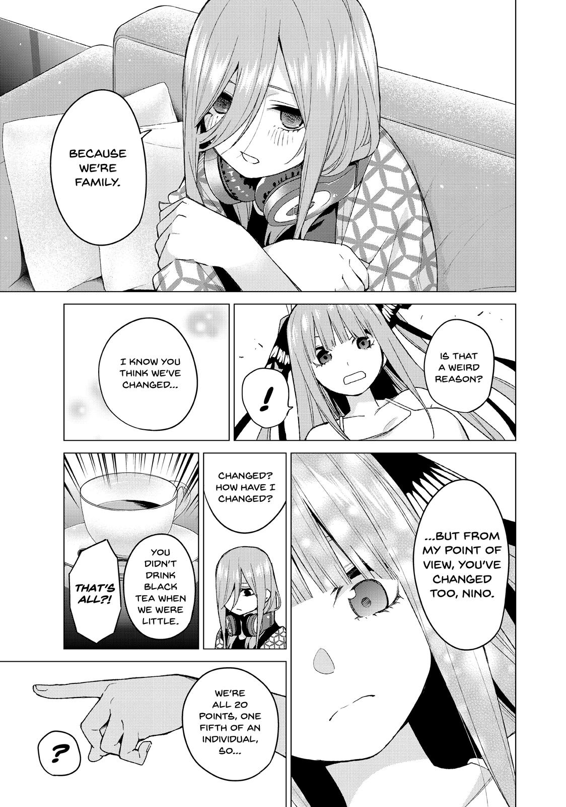 The Quintessential Quintuplets Chapter 46 - Page 9