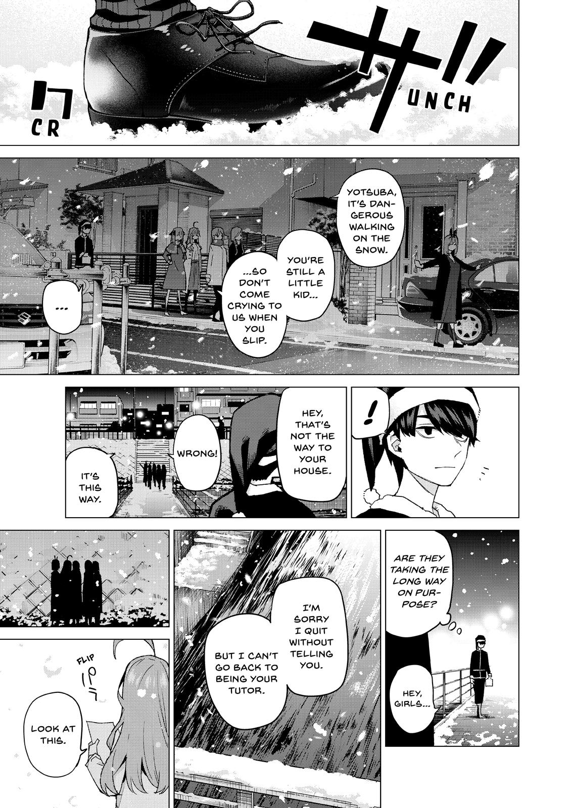 The Quintessential Quintuplets Chapter 50 - Page 3