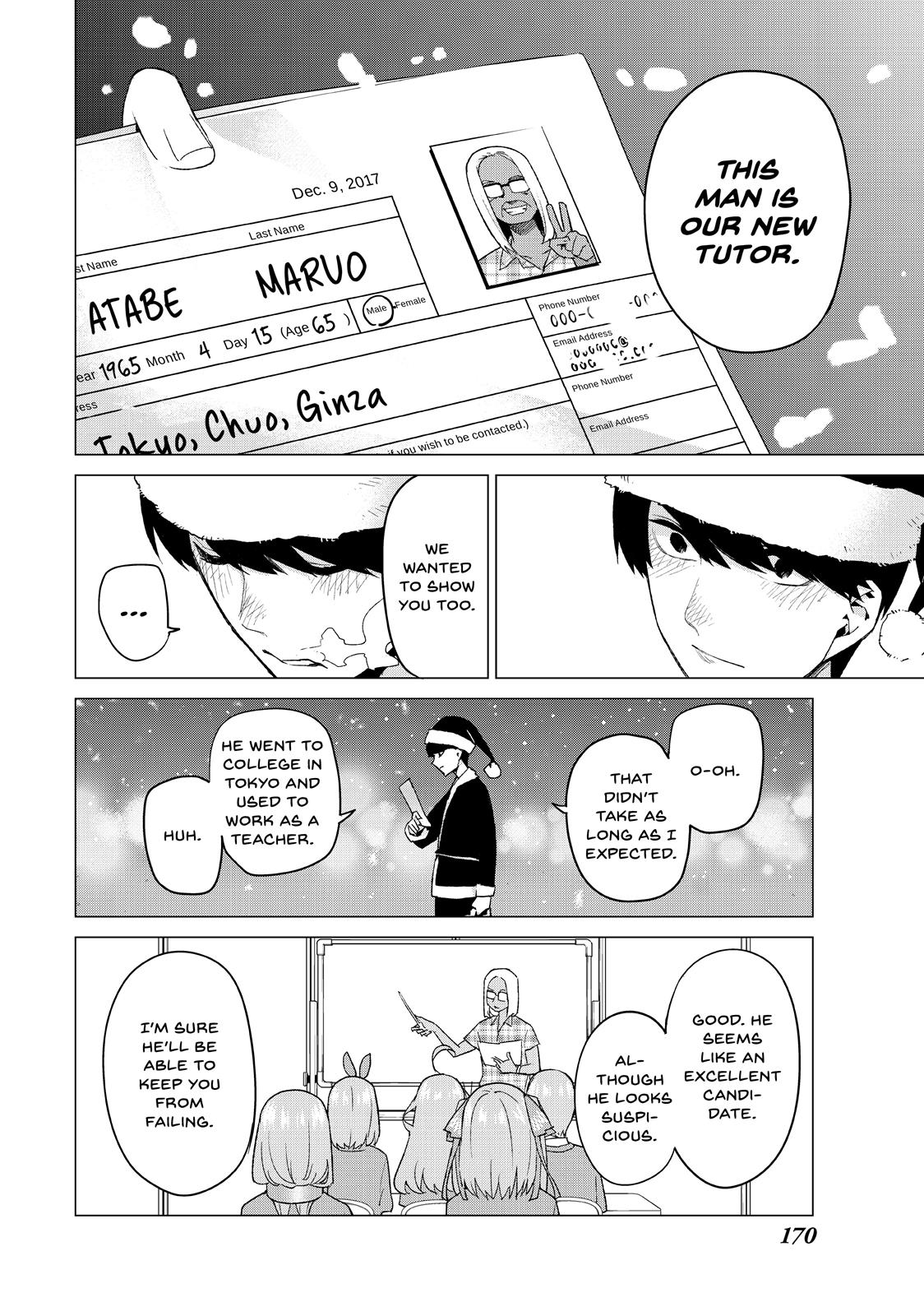 The Quintessential Quintuplets Chapter 50 - Page 4