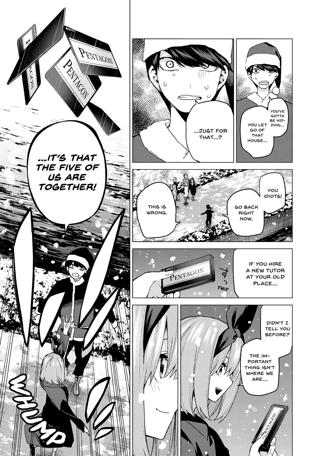 The Quintessential Quintuplets Chapter 50 - Page 9