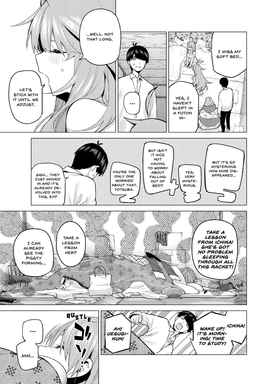 The Quintessential Quintuplets Chapter 52 - Page 3