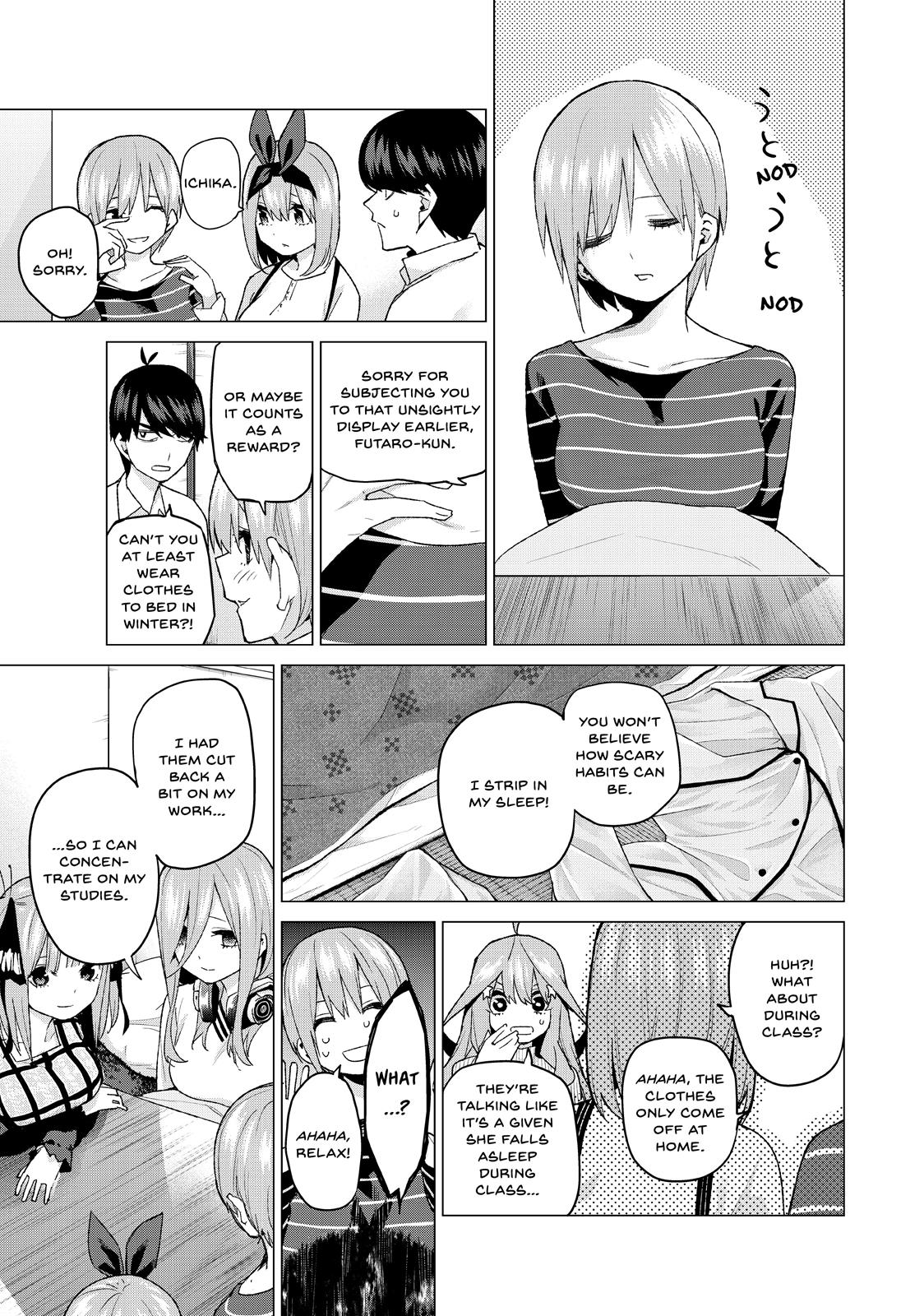 The Quintessential Quintuplets Chapter 52 - Page 5
