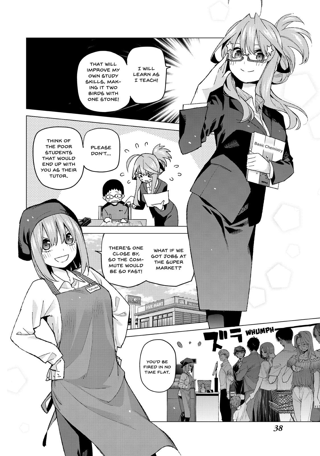 The Quintessential Quintuplets Chapter 52 - Page 12