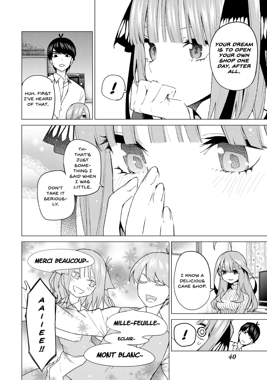 The Quintessential Quintuplets Chapter 52 - Page 14