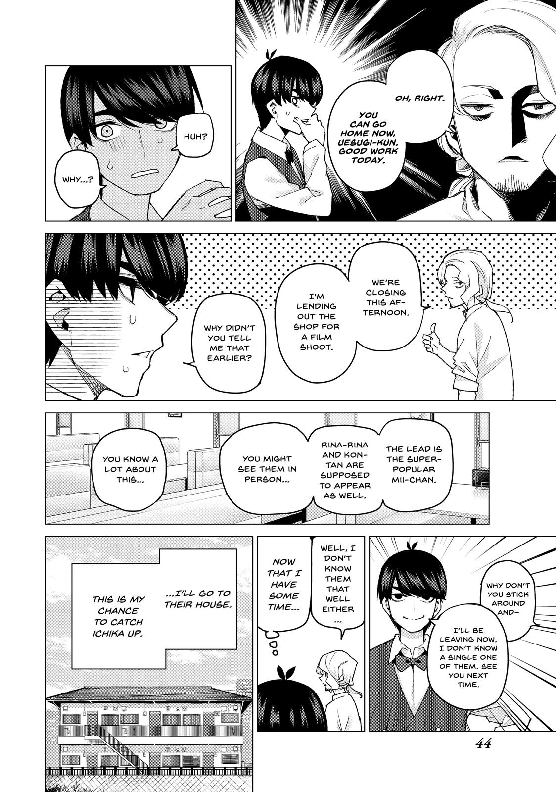 The Quintessential Quintuplets Chapter 52 - Page 18