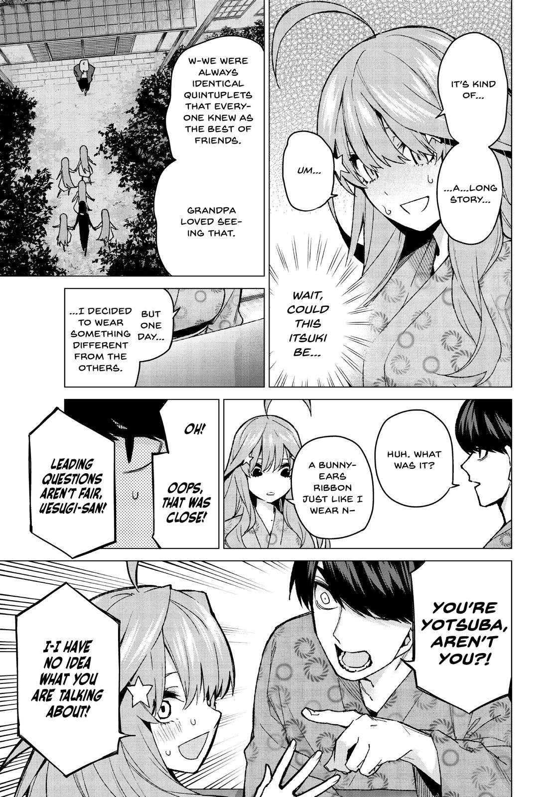 The Quintessential Quintuplets Chapter 64 - Page 3