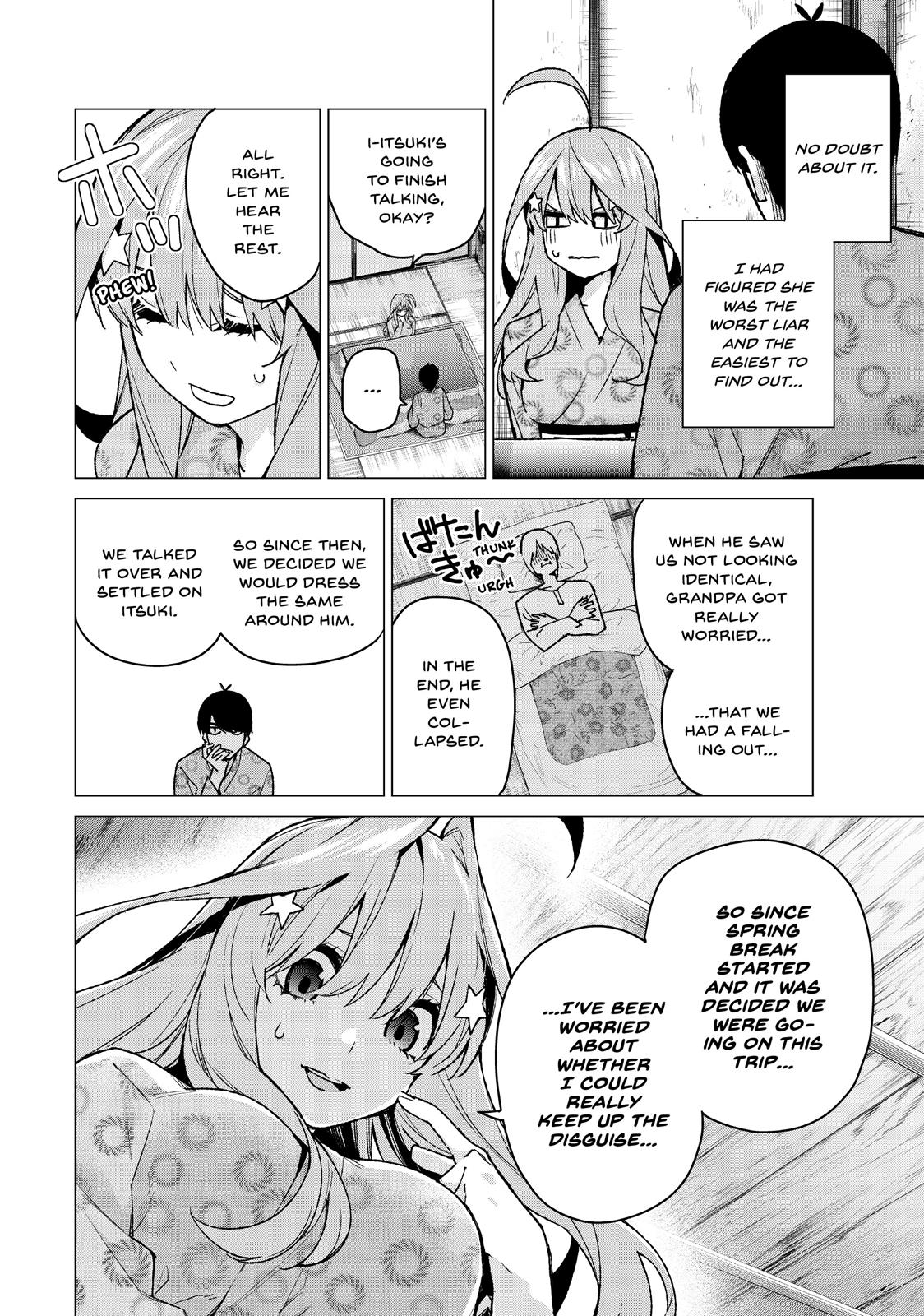 The Quintessential Quintuplets Chapter 64 - Page 4